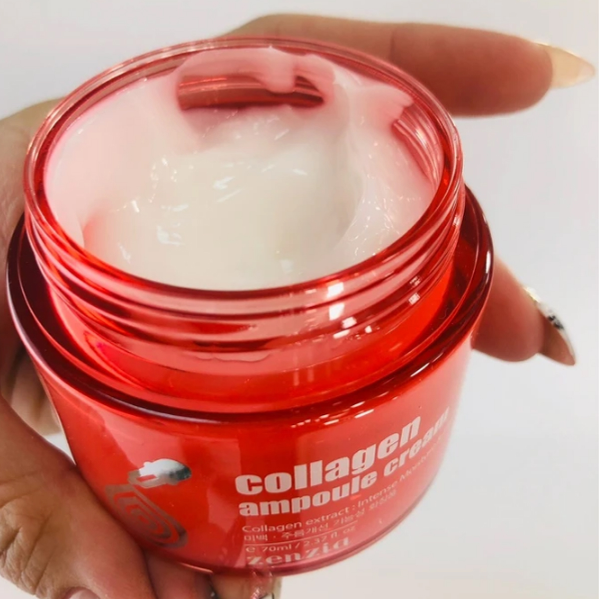 Kem Dưỡng Chống Lão Hóa Collagen Zenzia Collagen Ampoule Cream 70ml