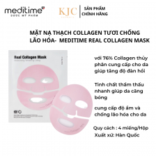 Mặt Nạ Thạch Collagen Tươi – Meditime Real Collagen Mask