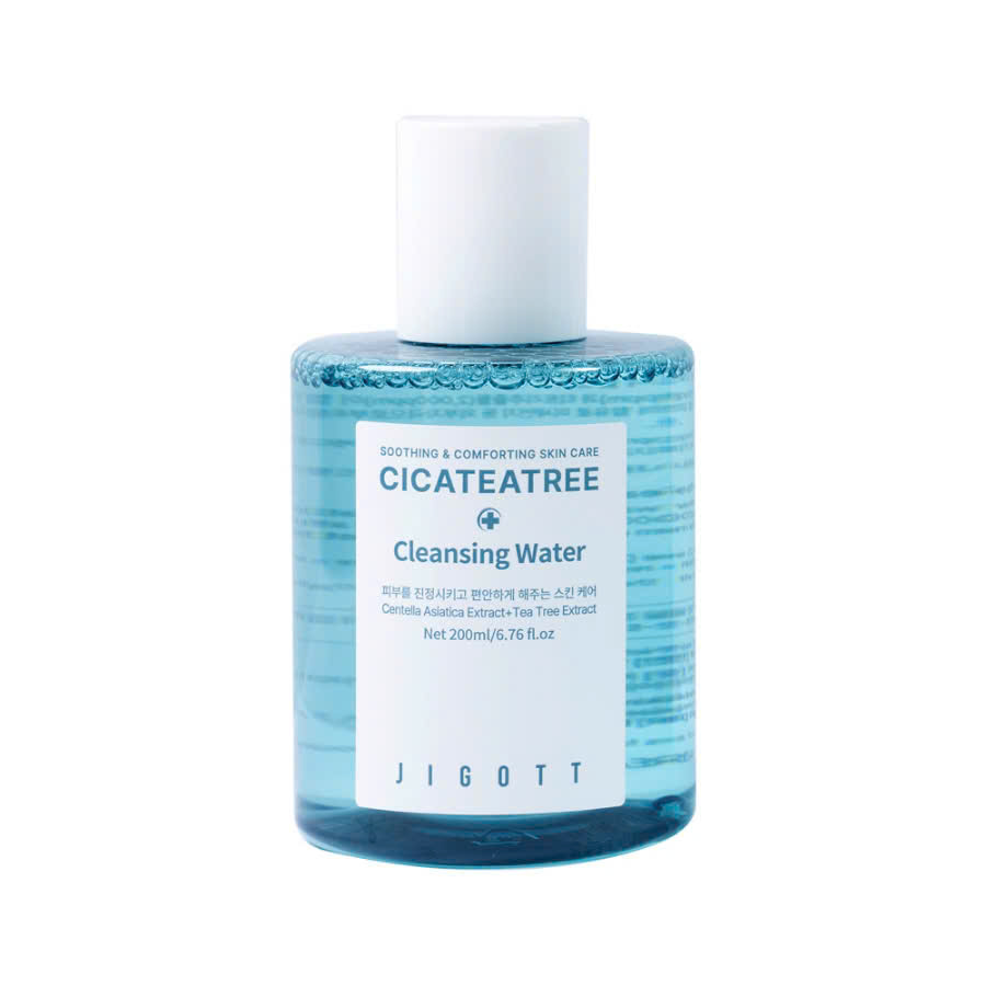 Nước Tẩy Trang Làm sạch cho Da Cica TeaTree - Jigott Cicateatree Cleansing Water - 200ml/Cha