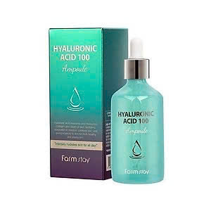 Tinh chất Cấp Ẩm Cho Da HYALURONIC ACID 100 Farmstay - FARMSTAY HYALURONIC ACID 100 AMPOULE 